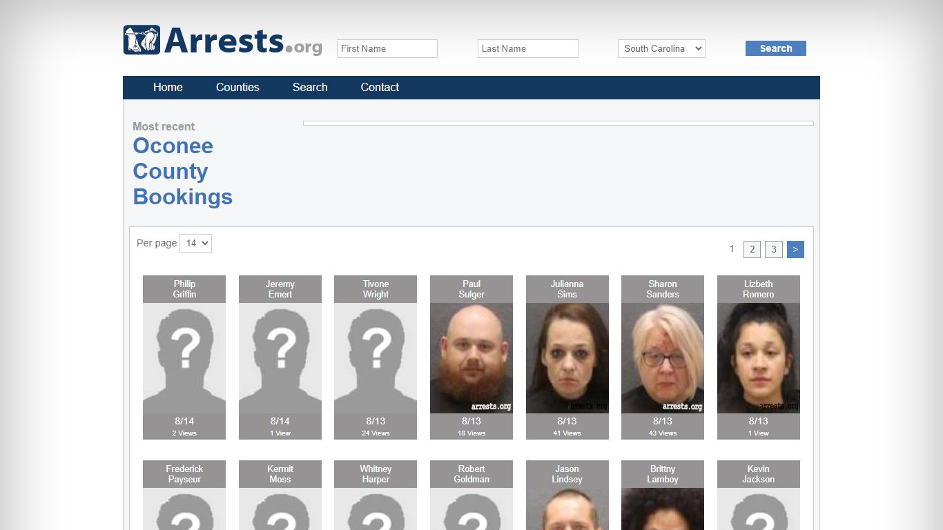 Oconee County Arrests and Inmate Search